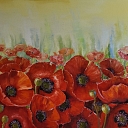 Flower paintings