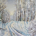 Paintings of nature scenes