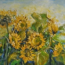 Flower paintings