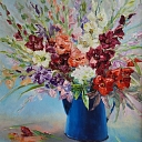 Flower paintings