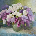 Flower paintings