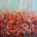 Flower paintings