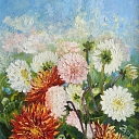 Flower paintings