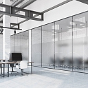 Adhesive films for glass decoration