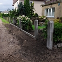 Fencing construction