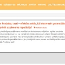 тесты продуктов visaigimenei.lv