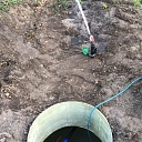 sewerage construction