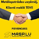 Attracting customers to metalworking companies throughout Latvia