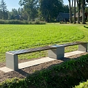 bench complete with waste bin