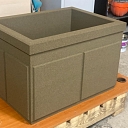 concrete flower box