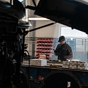 Preparing a truck for technical inspection