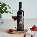 Sweet raspberry wine