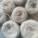 Yarn for knitting and crocheting