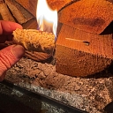 The fire will be lit