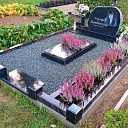 Production of tombstones in Ventspils