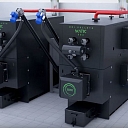 heating boiler installation