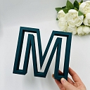 3D printed letters