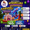 Atrakcija bērniem Karuseļi