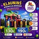 Atrakcija bērniem Klauniņš