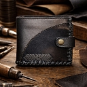Custom leather wallets
