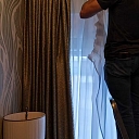 Curtain cleaning