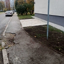 Установка бордюров и мощения