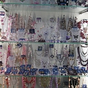 Articles made of semi-precious stones