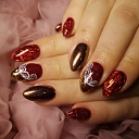 Manicure with gel polish