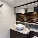 The yacht is comfortable