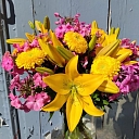 Flower bouquets, floristry
