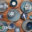 ALANDEKO decorative ceramic dishes, original dishes, gifts
