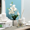 ALANDEKO room fragrance artificial orchid candle cosmetic tables