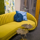 ALANDEKO upholstered furniture magazine table decorative pillows sofas