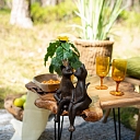 ALANDEKO original gifts colorful tableware side table