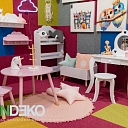 ALANDEKO rotaļu stūris bērnu mēbeles bērnu paklājs sienas plaukti kosmētikas galdiņš rotaslietu kastīte ķeblītis koka uzglabāšanas kaste sienas bildes
