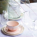 Чайная посуда ALANDEKO, керамические кофейные кружки, стеклянные стаканы, фарфоровая посуда