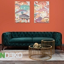 ALANDEKO living room carpets three-seater sofas magazine table