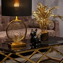 ALANDEKO gold details interior figures table lighting coffee table