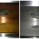 Kitchen hood cleaning, kitchen fat extractor