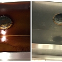 Kitchen hood cleaning, kitchen fat extractor