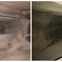 Cleaning of industrial ventilation for production premises