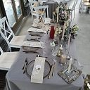 Banquets, table laying