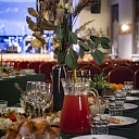 Banquet table setting