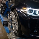 Car service, wheel alignment