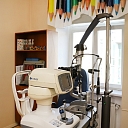 Children's eye doctor's office in the Eye Health Center