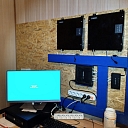 Assembly and electrical installation of Delaval cow farm equipment