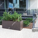 Industrial panel and mesh fences