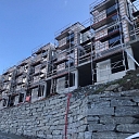 Construction of a multi-family house