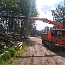 Tractors, excavators, autocranes, universal dumpers for bulk and container cargo