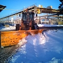 Tractors, excavators, autocranes, universal dumpers for bulk and container cargo